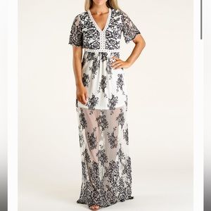 Salt & Soul Hana Floral Lace Maxi